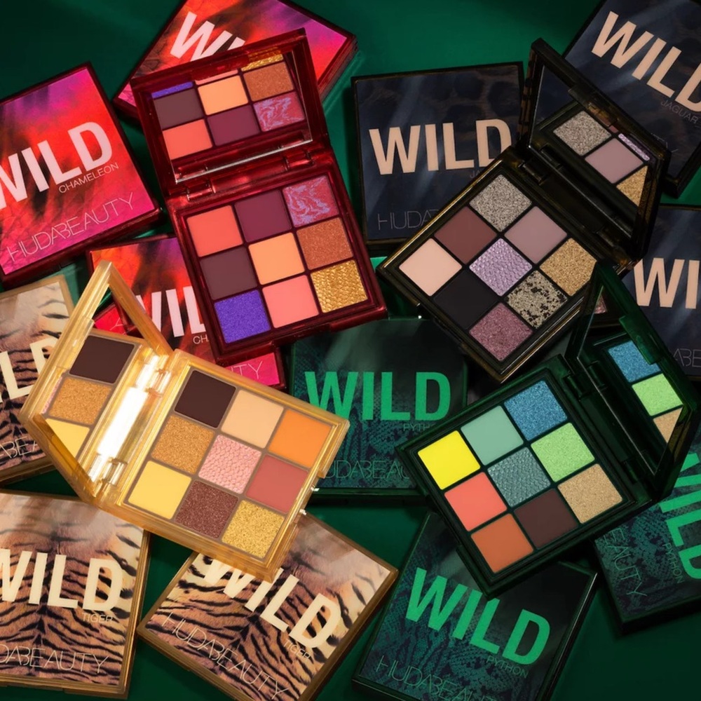 NEW HUDA BEAUTY Wild Obsessions Eyeshadow Palette Chameleon Eye Shadow